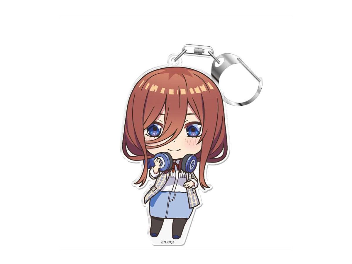 The Quintessential Quintuplets: Punikore! Keychain (With Stand) Miku Nakano