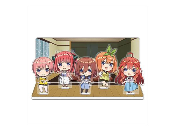 The Quintessential Quintuplets: Acrylic Diorama A (Ichika & Nino & Miku & Yotsuba & Itsuki)