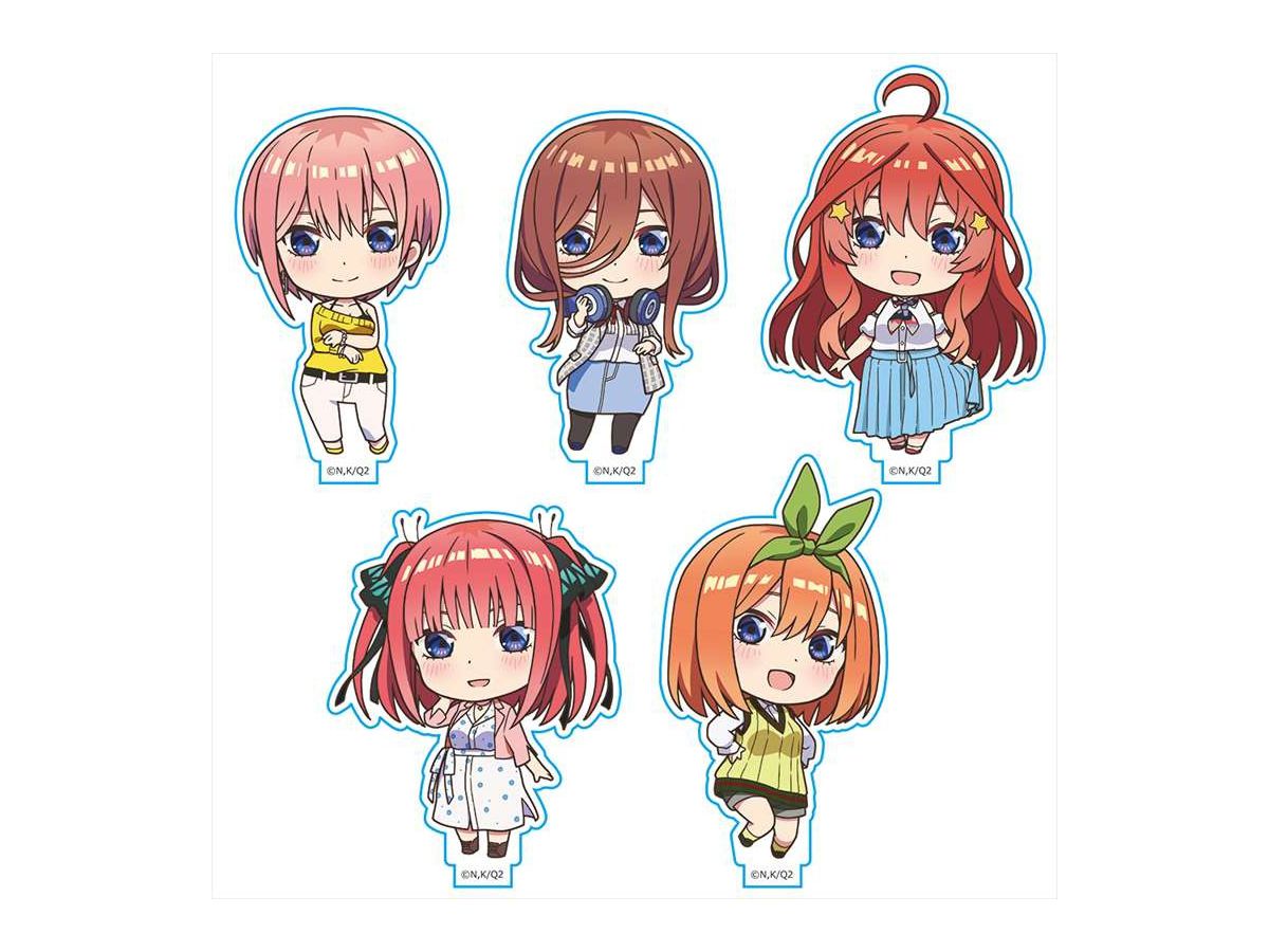 The Quintessential Quintuplets: Acrylic Stand Collection Vol.1: 1Box (5pcs)