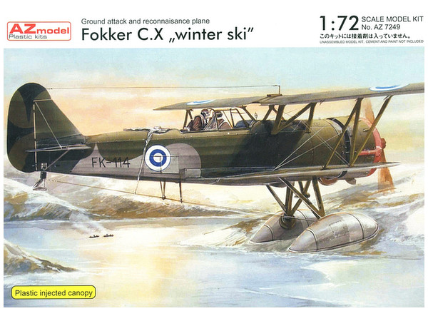Fokker C.X Winter Ski