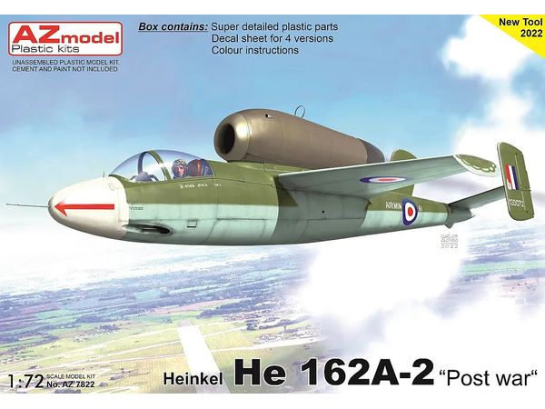 Heinkel He 162A-2 Post War