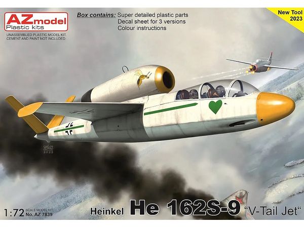 Heinkel He 162S-9 V-Tail Jet