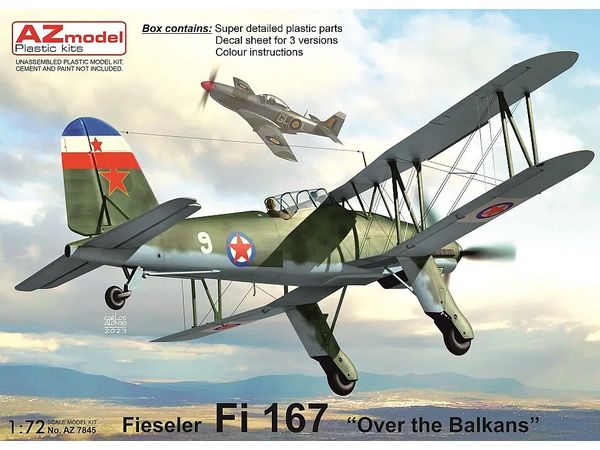 Fieseler Fi 167 Over Balkans