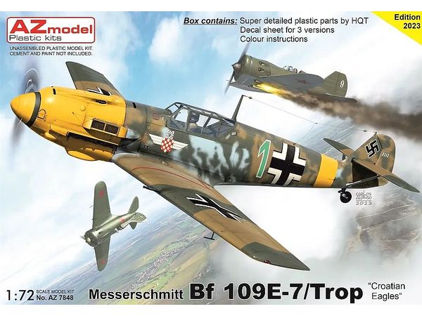 Bf 109E-7/Trop Croatian Eagles