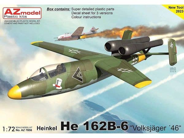 Heinkel He 162B-6 Volksjager 46