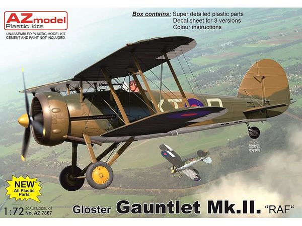 Gloster Gauntlet Mk.II. RAF