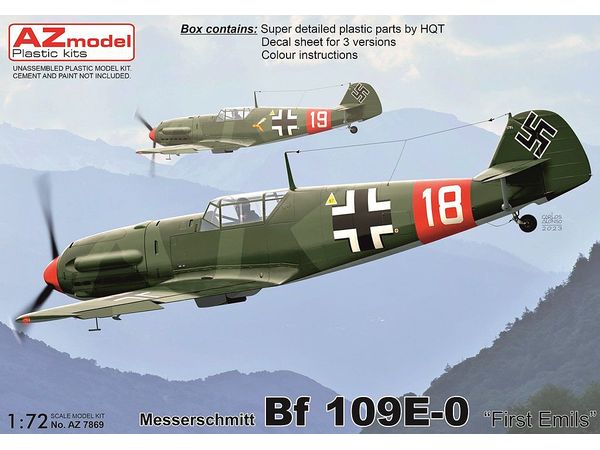 Messerschmitt Bf109E-0 First Emils