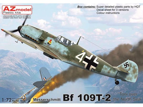 Messerschmitt Bf109T-2 Toni over the North Sea