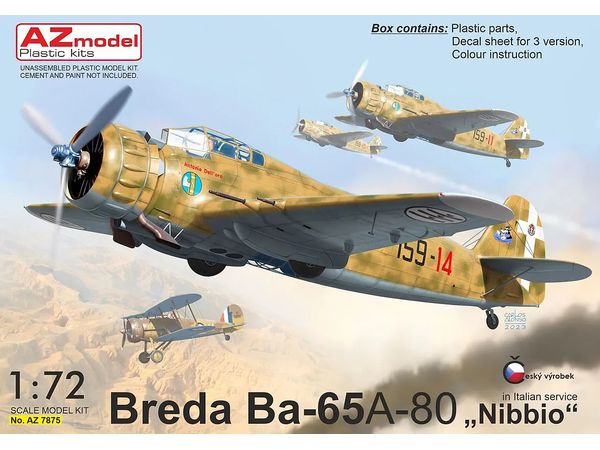 Breda Ba-65A-80 Nibbio In Italian Service