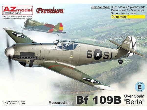 Bf 109B Berta Over Spain