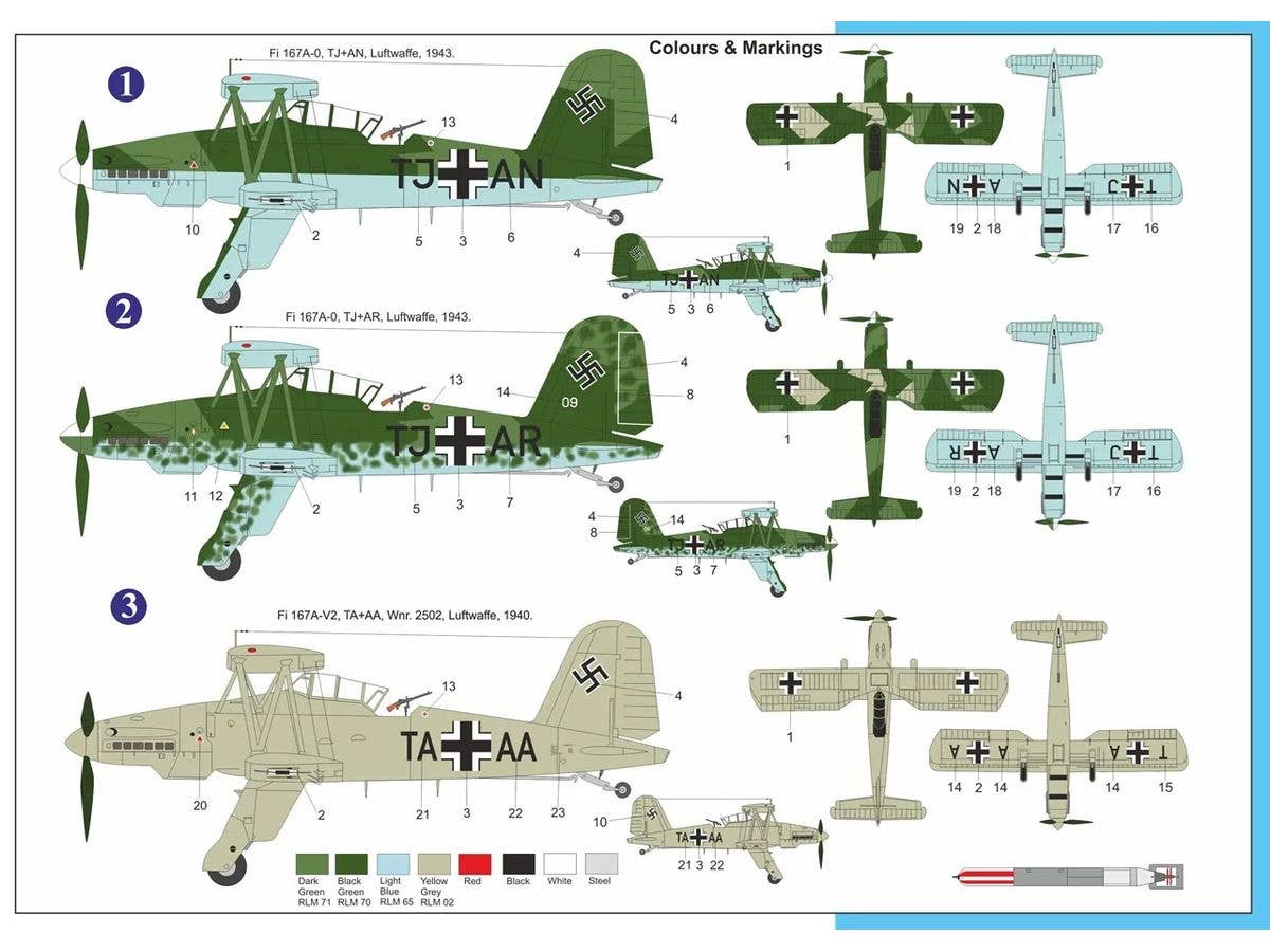 Fi 167A-0 ''Luftwaffe''