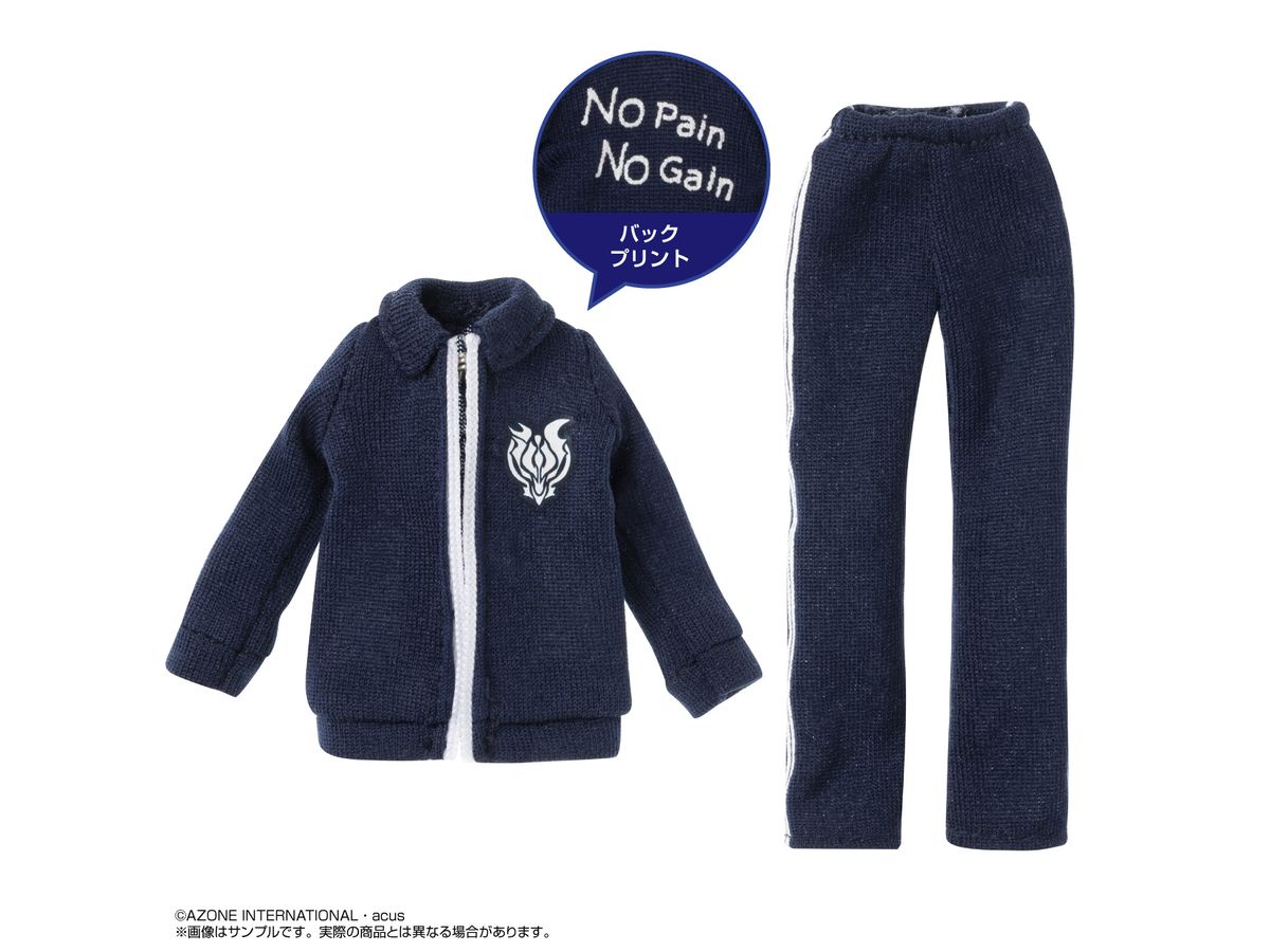 Assault Lily Odaiba Girls' School Jersey Set Dark Blue