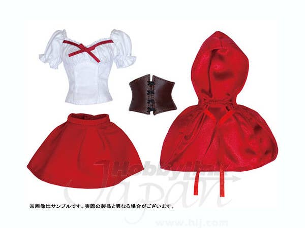 Little Red Riding Hood Set Red