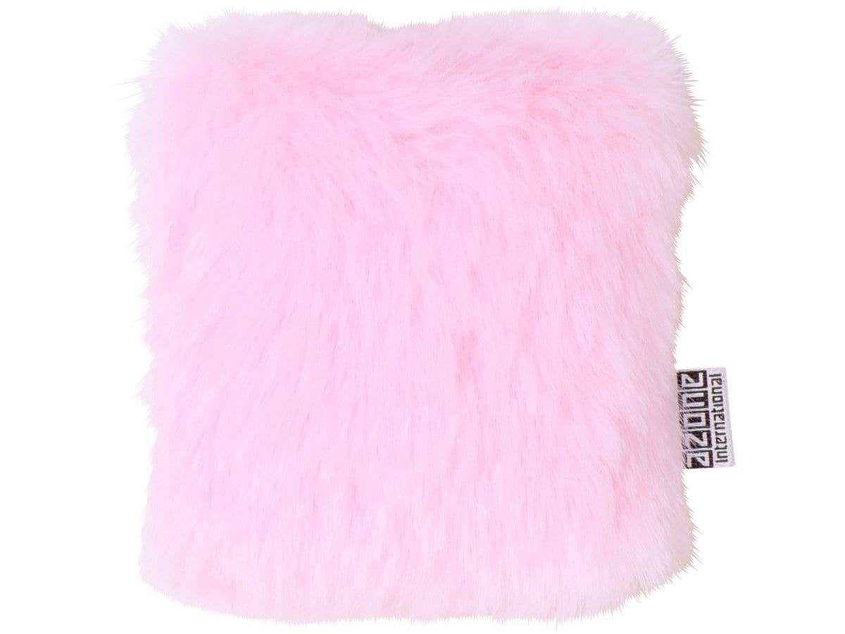 50mm Fur Cushion Pink