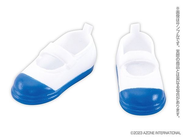 Soft Vinyl Slippers II Blue