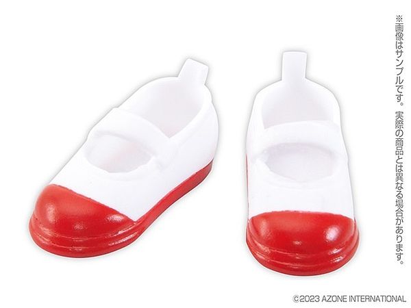 Soft Vinyl Slippers II Red