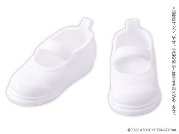 Soft Vinyl Slippers II White