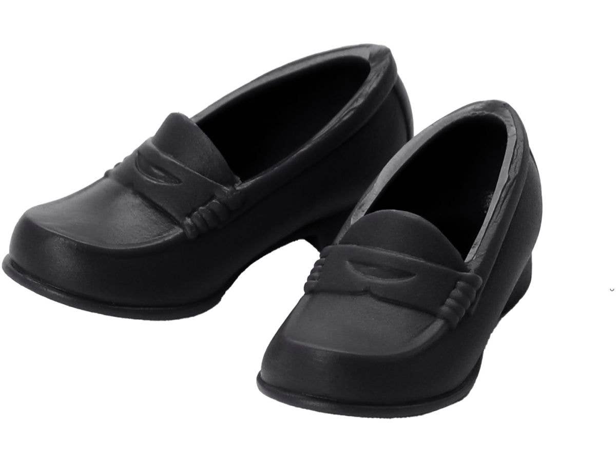 Soft Vinyl Loafers Black
