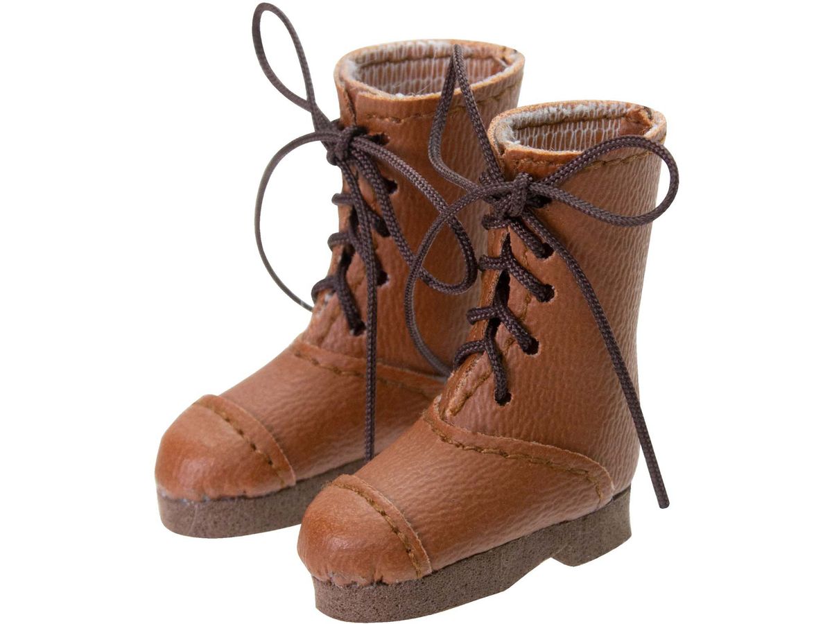 Lace Up Boots Caramel Brown