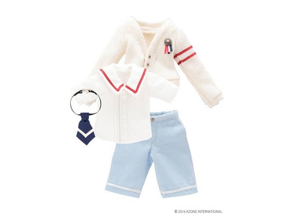 Pure Neemo XS Boys Preparatory School Set White x Sachs