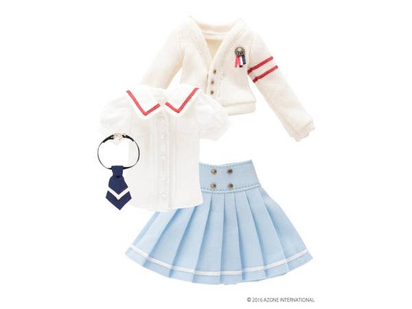 Pure Neemo XS Girls Preparatory School Set White x Sachs