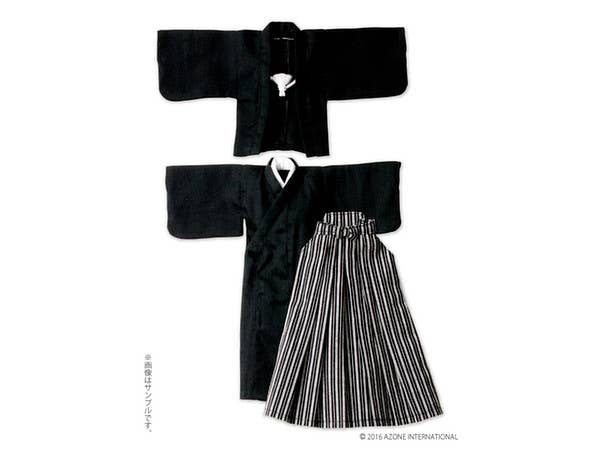 Pure Neemo XS Boy's Hakama & Haori Set Black