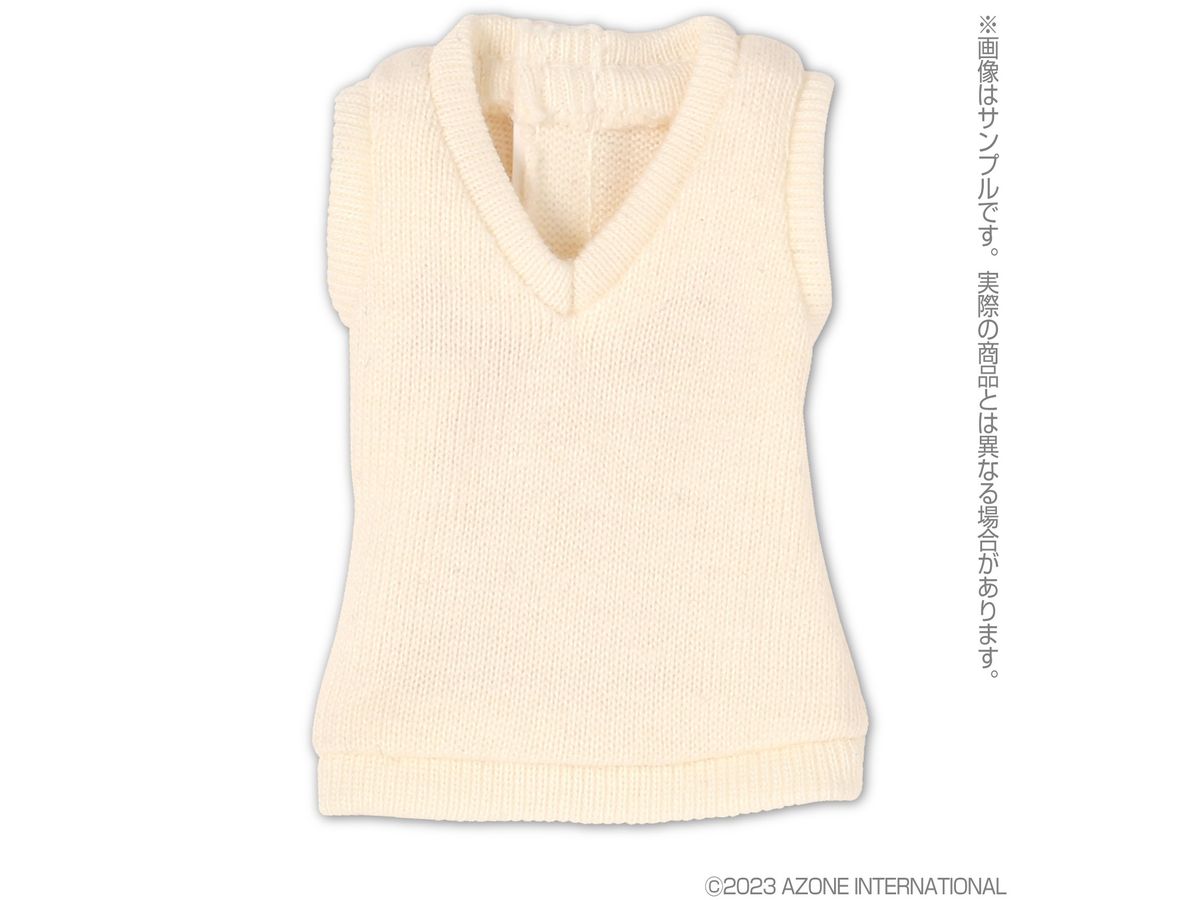 PNXS Knit Vest Milk