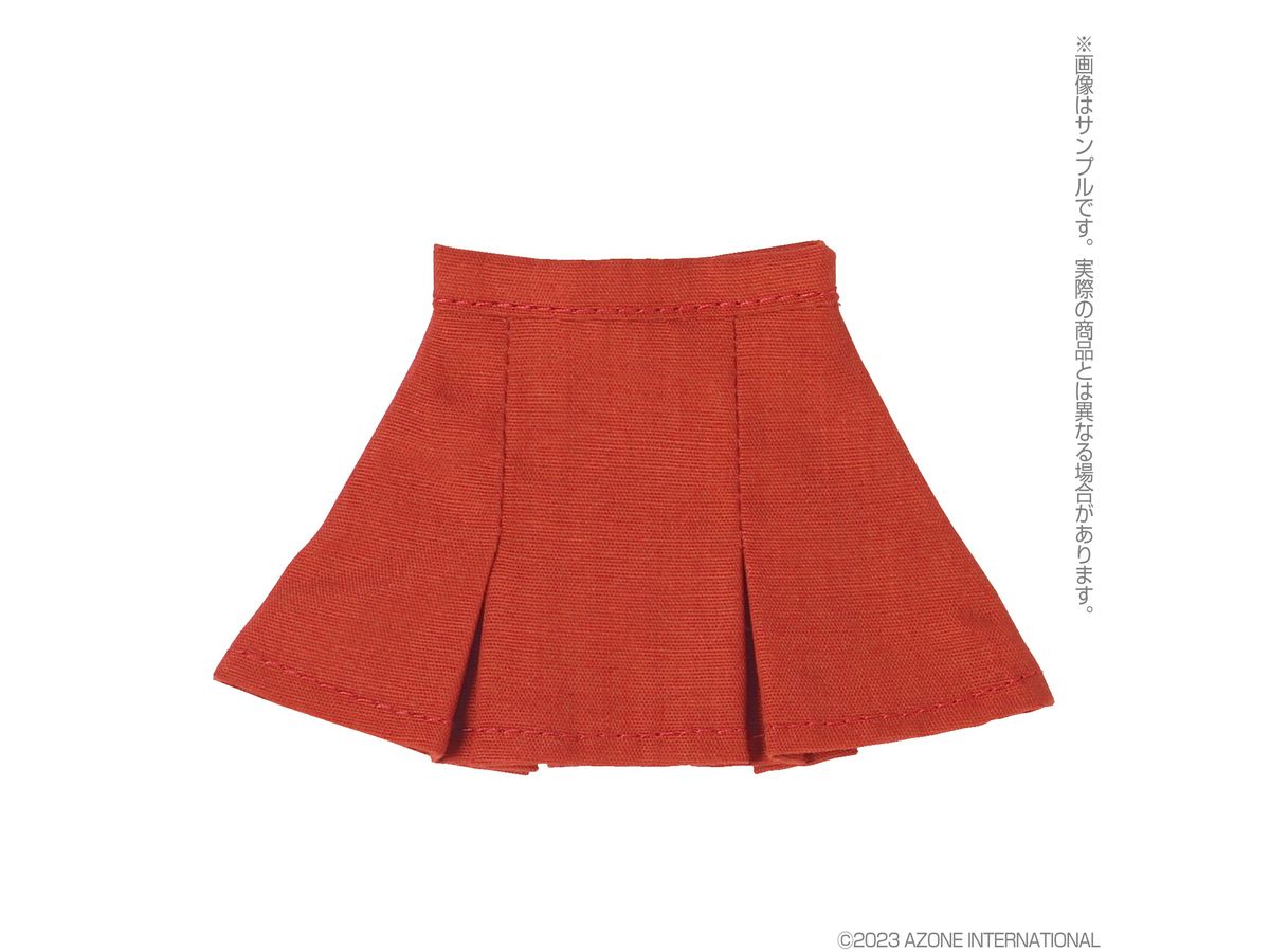 PNXS Box Miniskirt Cherry Red