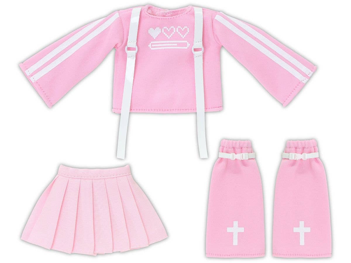 PNXS Pastel Angel Long Sleeve T-Shirt set Pink