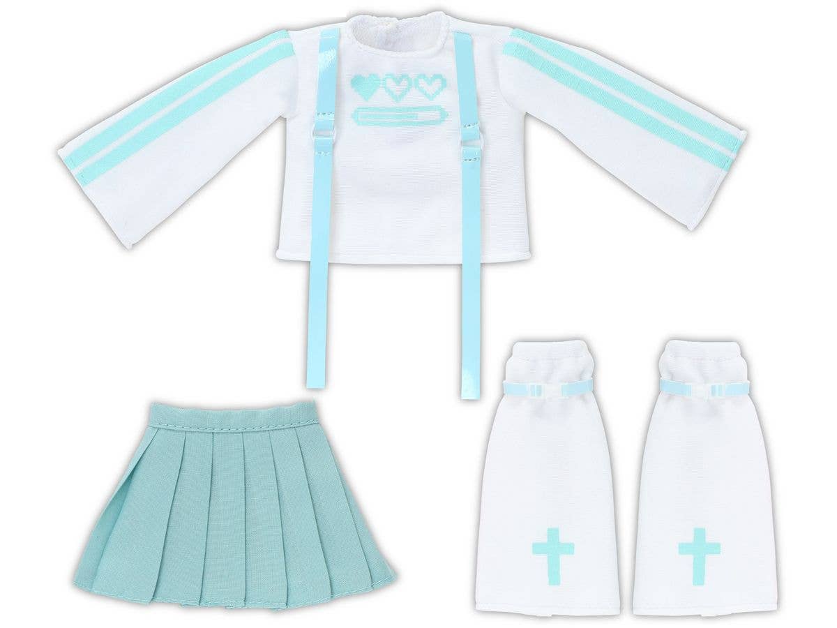 PNXS Pastel Angel Long Sleeve T-Shirt set White x Mint
