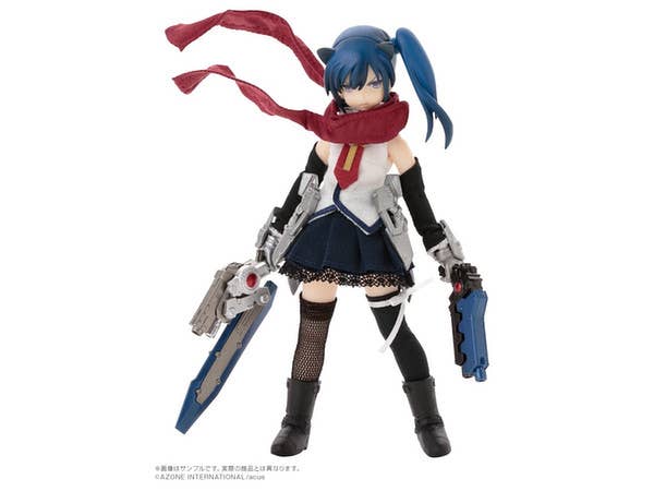 Assault Lily Series 029 Custom Lily Aoi Ishikawa Ver.2.0 (Saint Mercury International School)