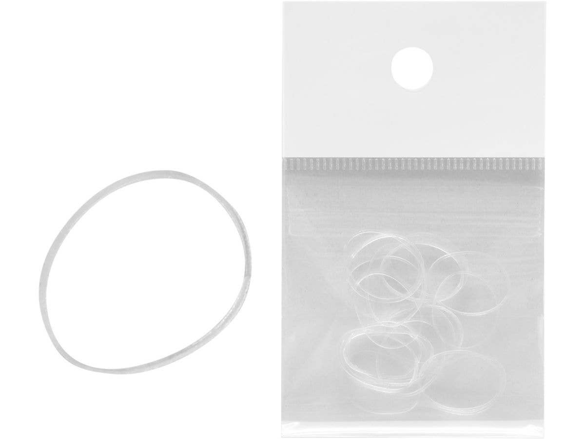 Doll Hair Ties II (20pcs) Clear