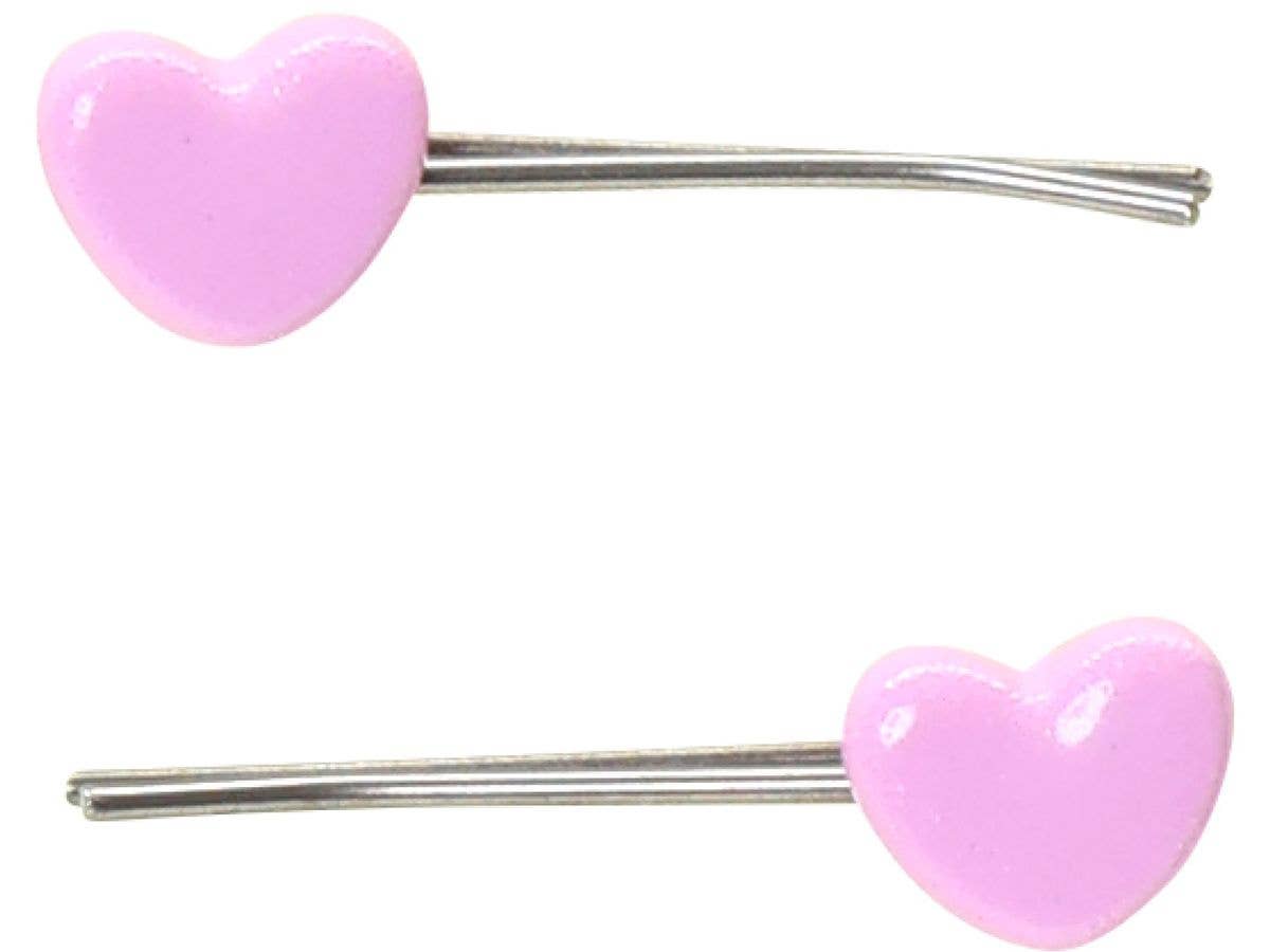 Doll Hairpin -Heart- Pink