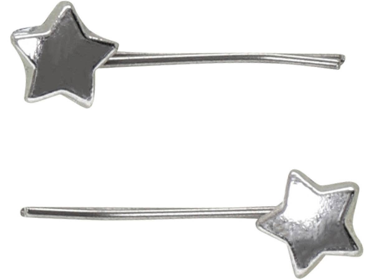 Doll Hairpin -Star- Silver