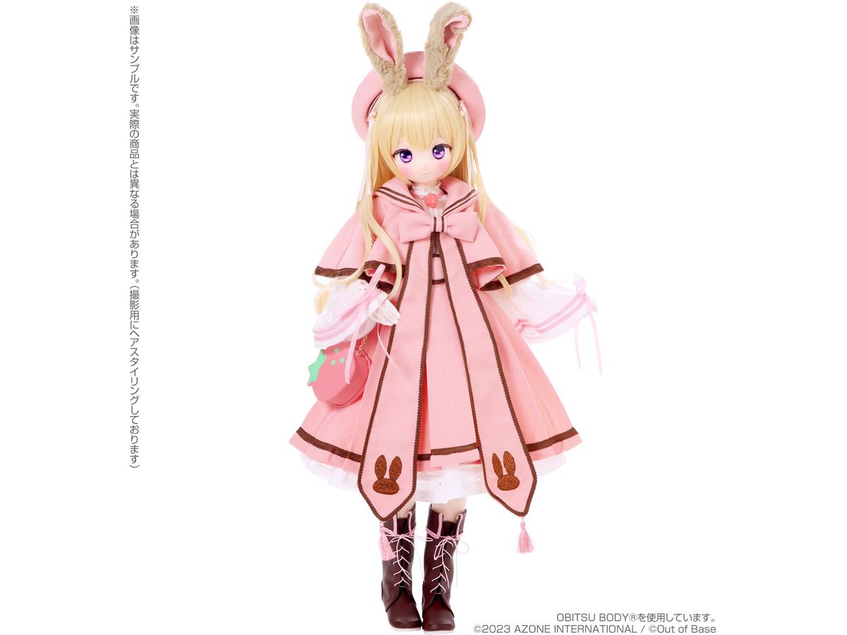 stj x Iris Collect petit Urara -Fluffy strawberry bunny- Strawberry Chocolate ver.