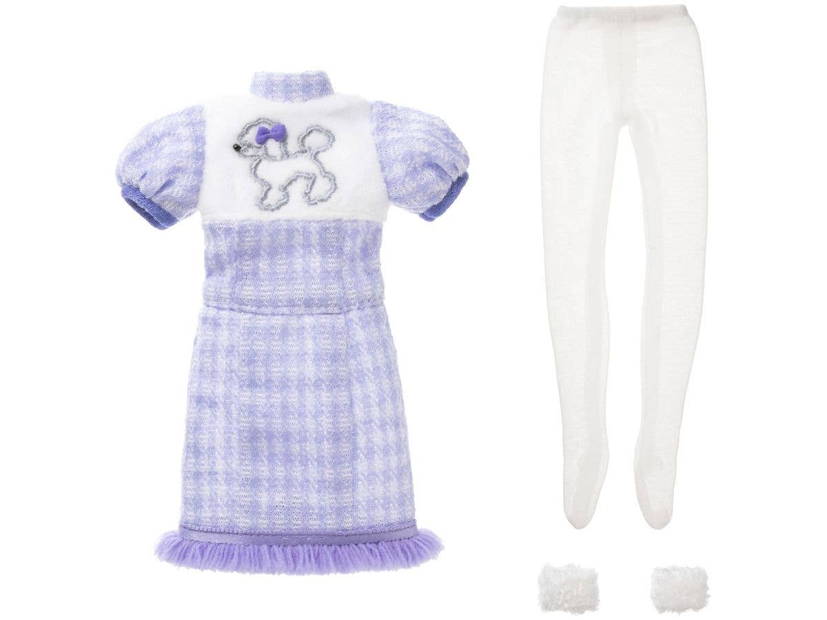 BonBons Elegant Poodle Mini One-Piece Set Ice Lavender