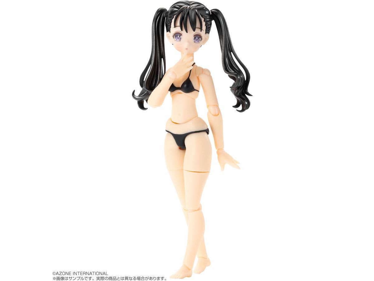 Bikini Mates Irumi Yoshino Black Hair / Black Bikini