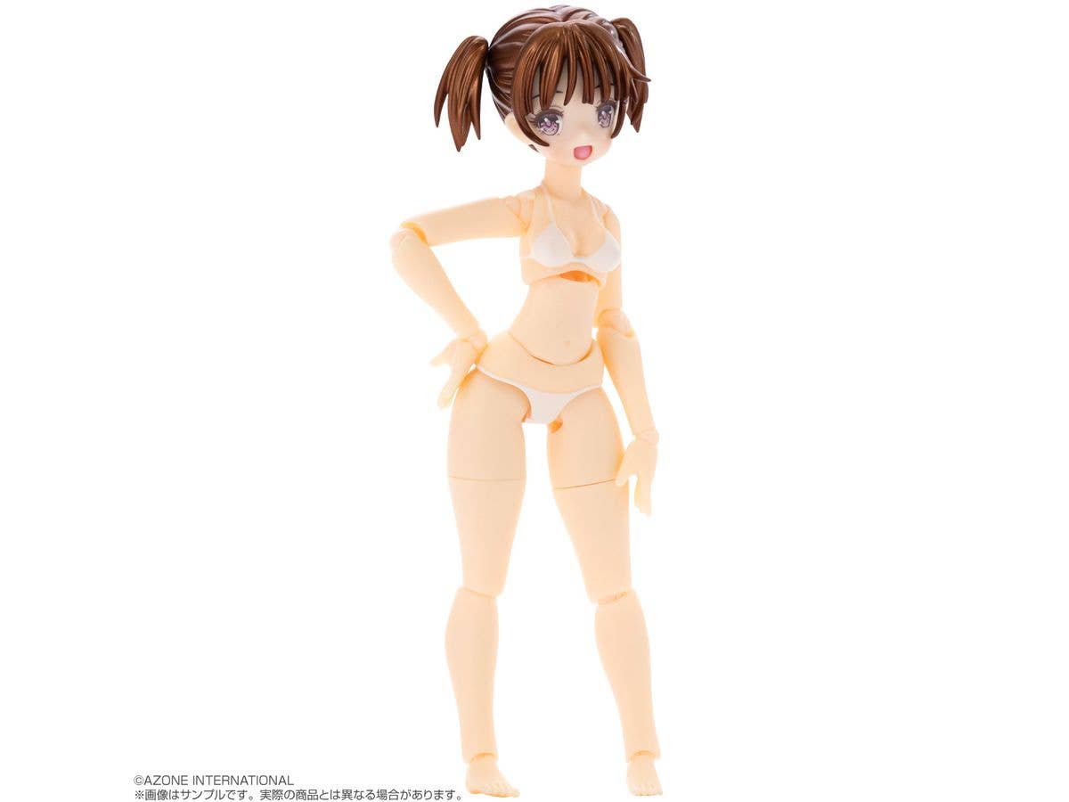 Bikini Mates Irumi Yoshino Brown Hair / White Bikini