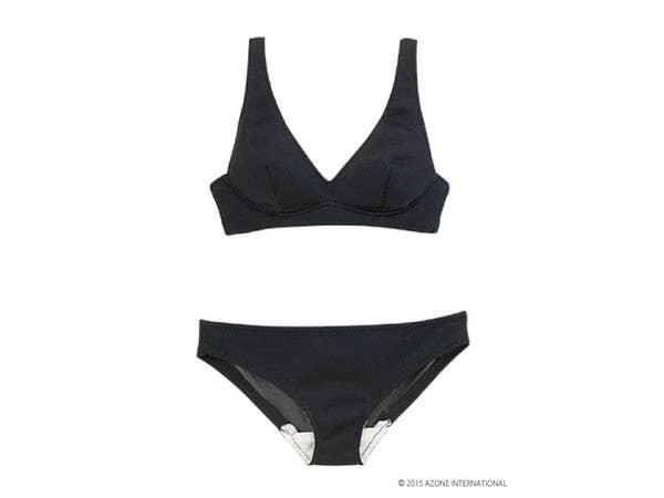 AZO2 Simple Underwear Set Black