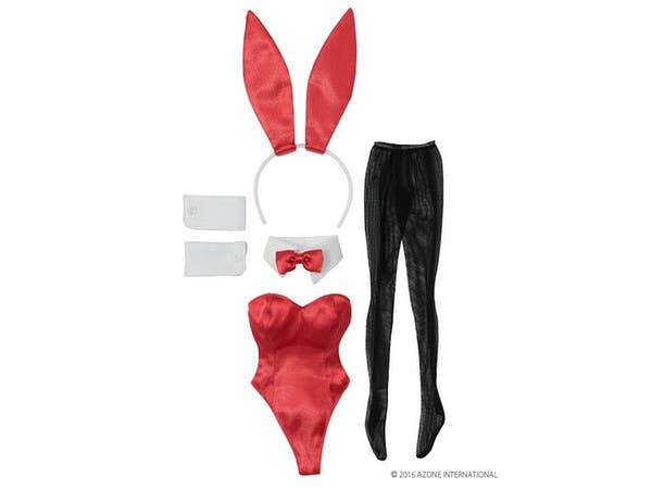 AZO2 Bunny Girl Set Red