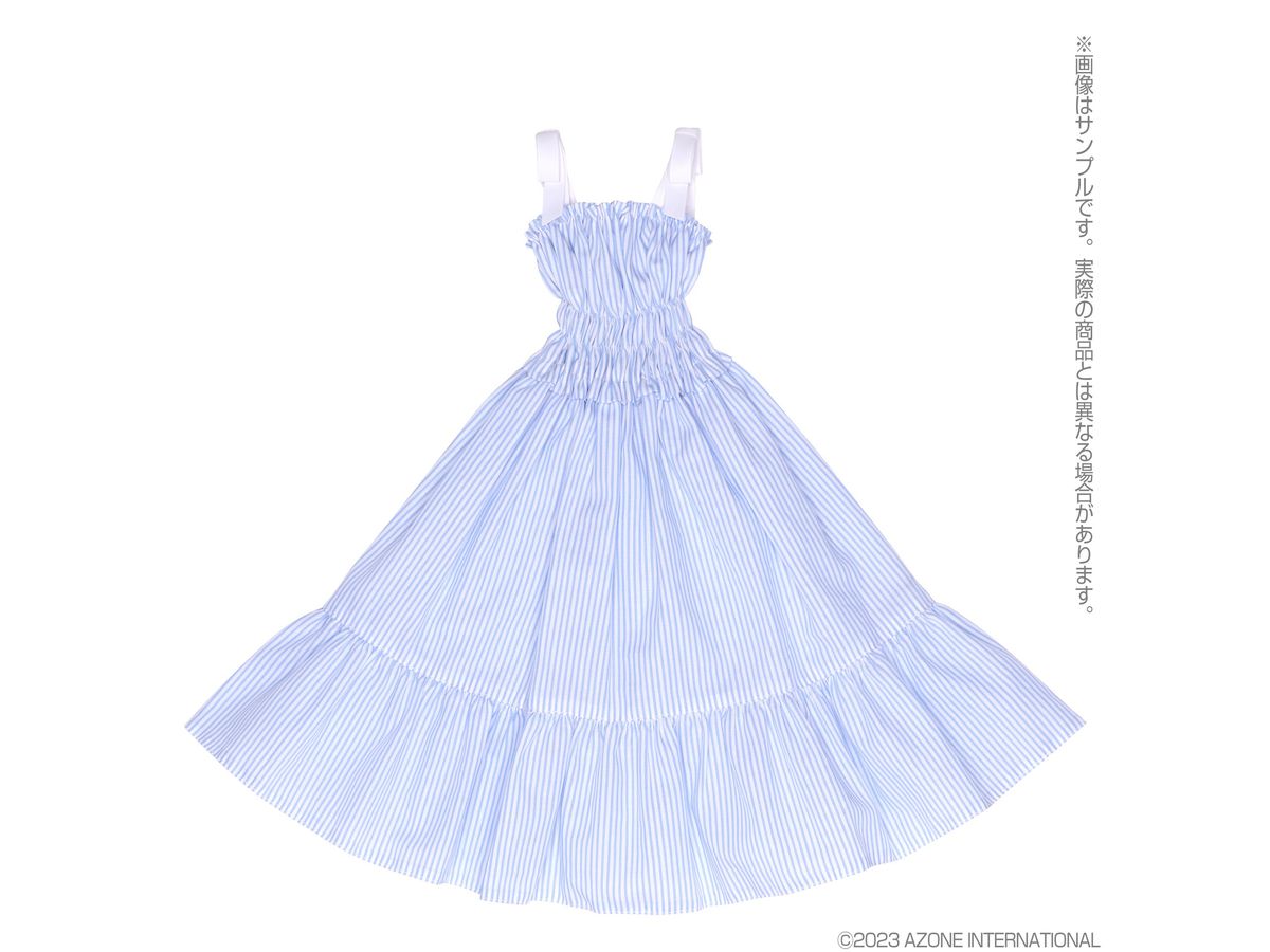 AZO2 Sunshine Dress Blue Stripe