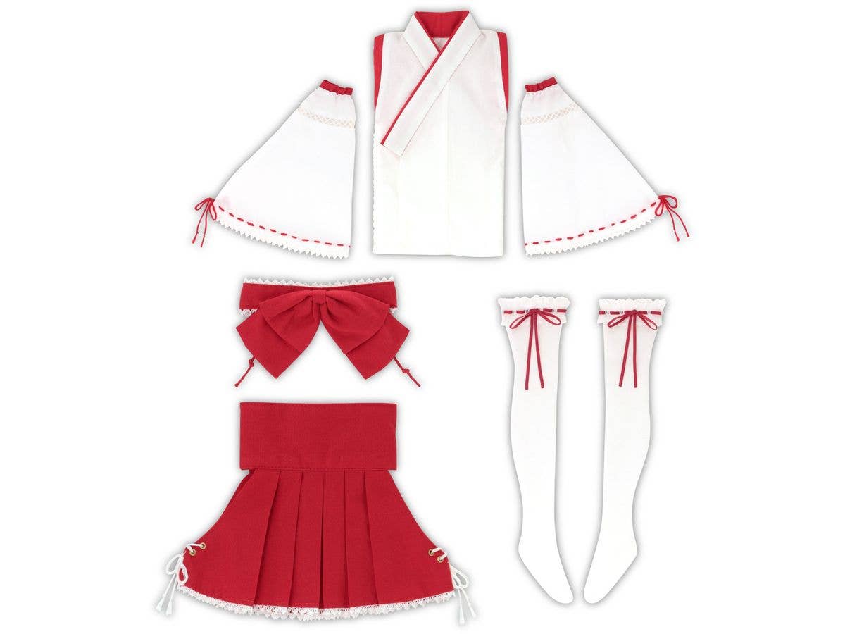 AZO2 Sexy Shrine Maiden set Scarlet