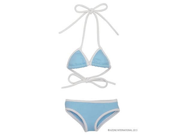 50cm Colorful Bikini Set/ Light Blue