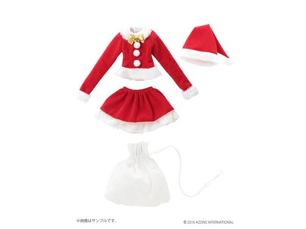 50cm Fuwa Fuwa Santa Set Red