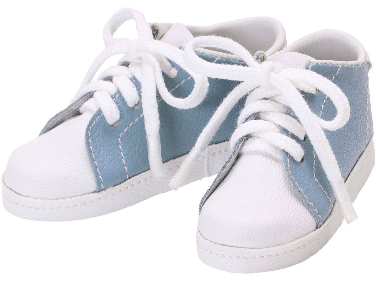 Basic Sneakers Smoky Blue x White