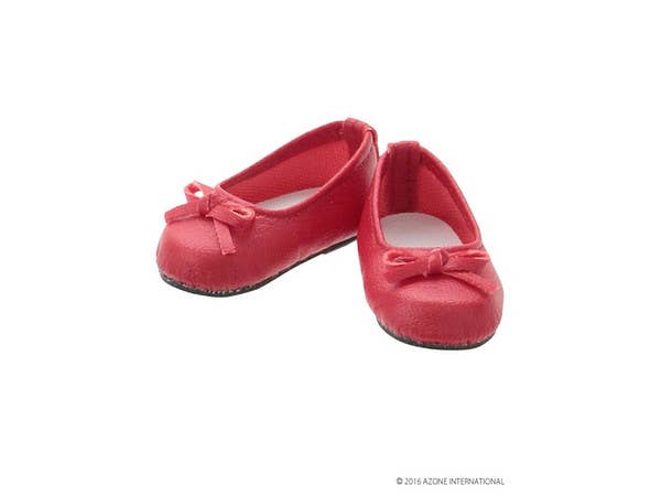 Kinoko Planet Ballet Shoes Red