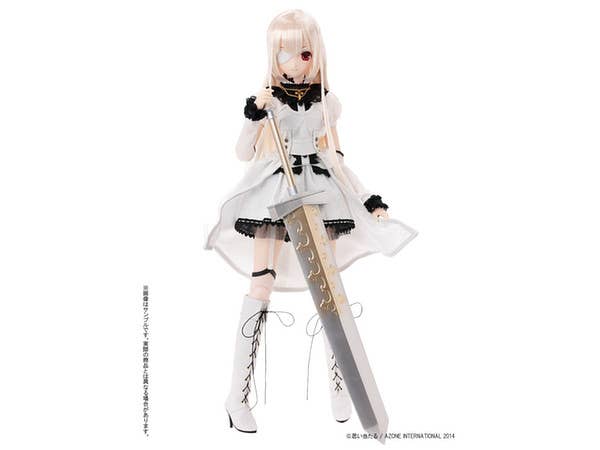 50cm Lilia White Raven III
