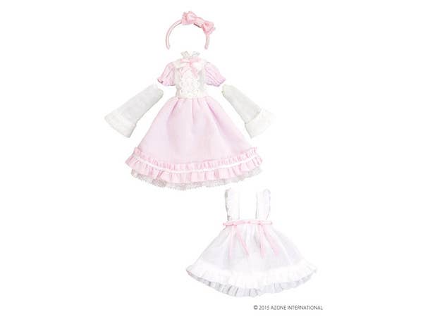 Pico D - Ellen's Closet Alice Dress Set - Pink x White