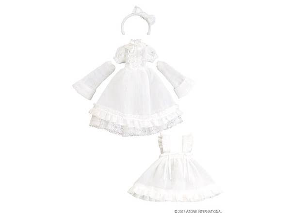 Pico D - Ellen's Closet Alice Dress Set - White x White