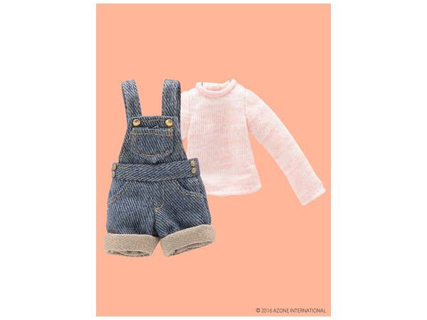 P!cco Neemo Picnic Salopette Set Strawberry Pink